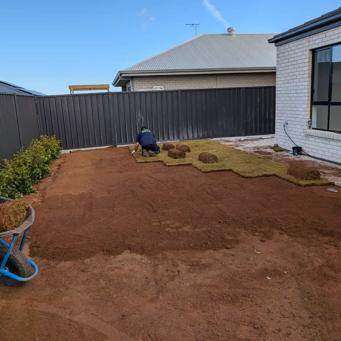 Backyard transformation in Melton