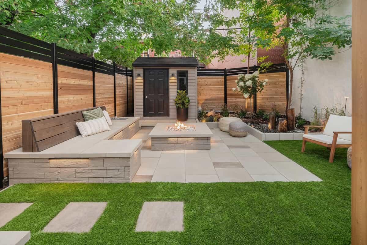Front yard complete landscaping Melbourne