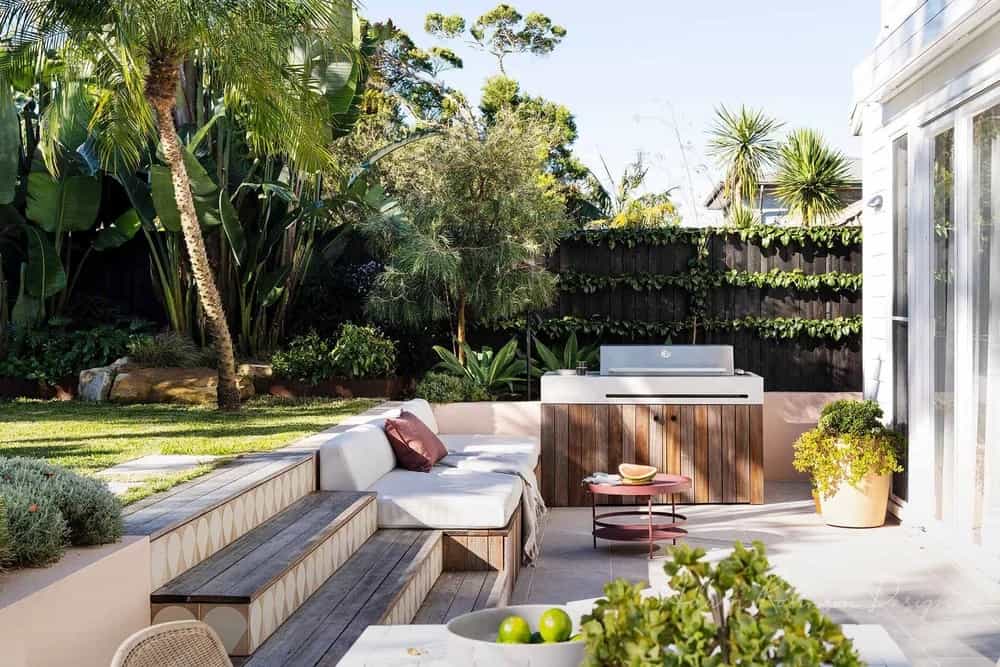 Commercial landscaping Toorak premium office garden