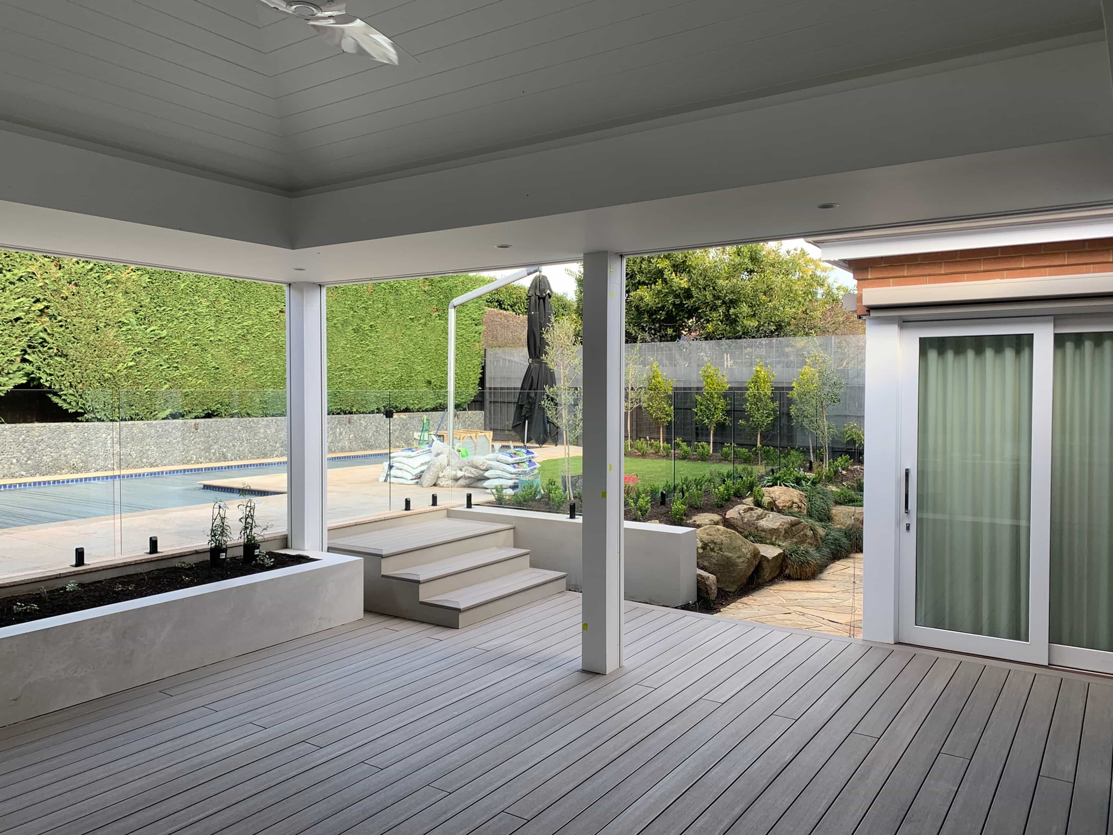 Luxury backyard renovation Melbourne