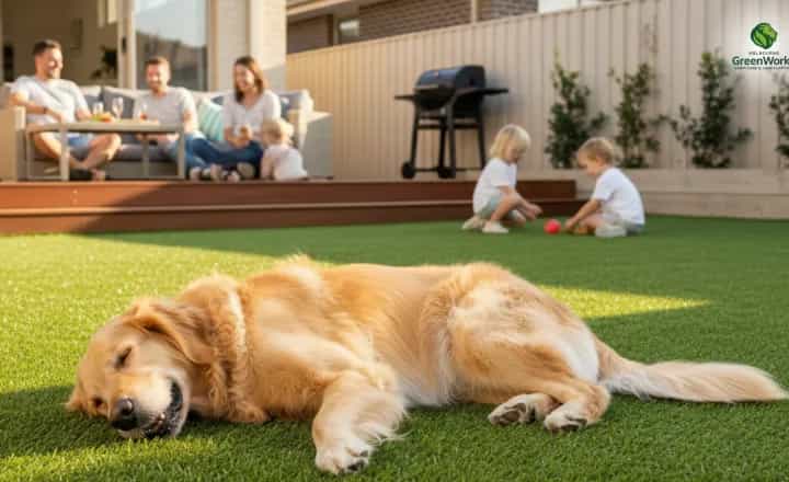 Pet Friendly Synthetic Turf: 3 Ways to Keep Pets Safe & Happy