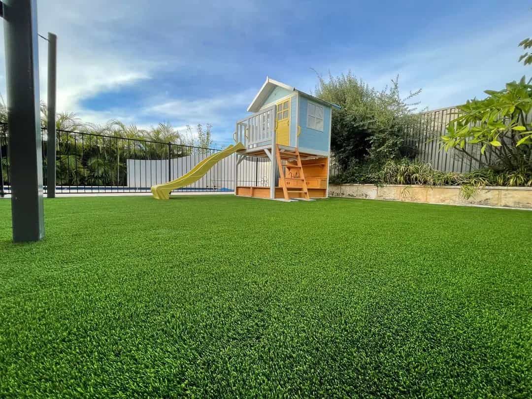 Artificial turf installation near Toorak